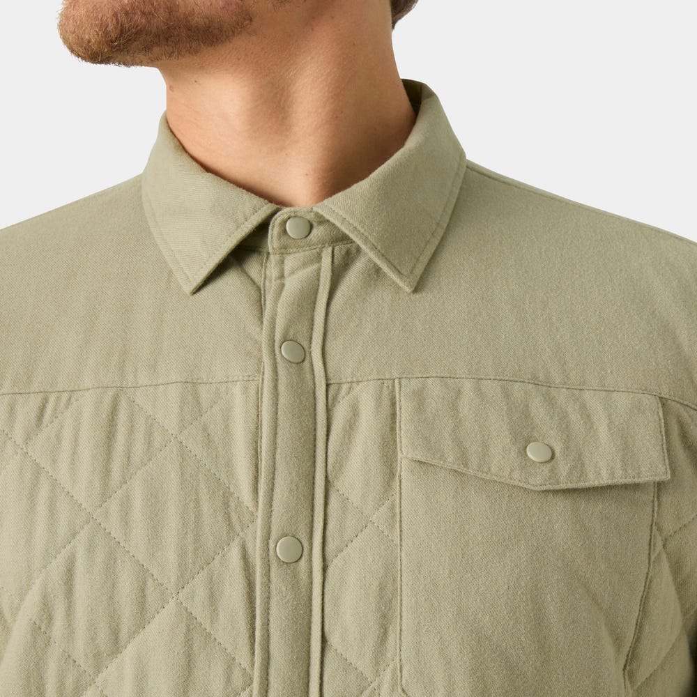 Men's Insulated Shirt Jacket - Dark Blue