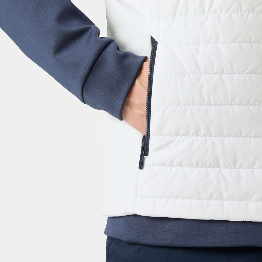 Men's Insulated Sailing Vest - White