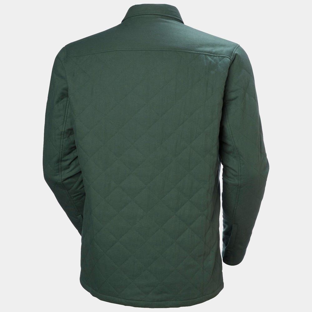 Men's Insulated Shirt Jacket - Dark Blue