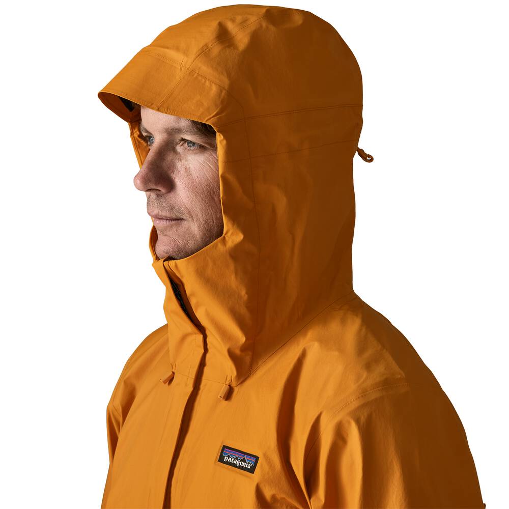 Men's 3-Layer Waterproof Rain Jacket - Gray