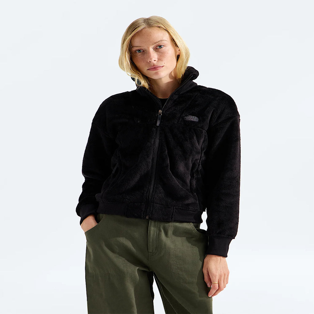 Women's Full-Zip Fleece Jacket - Black