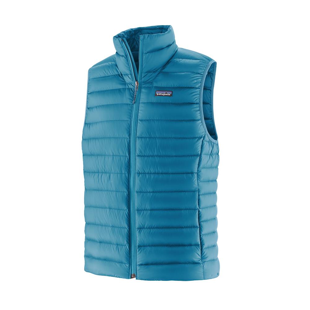 Used Men's Lightweight Down Vest - Green