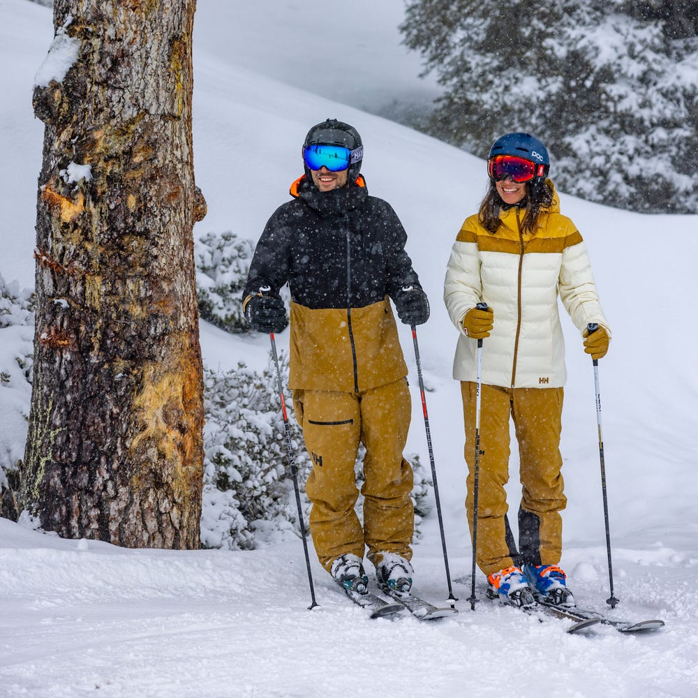 Men's Insulated Waterproof Ski Jacket - Green