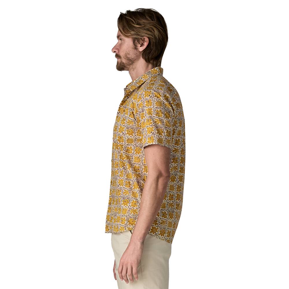 Men's Short-Sleeve Button-Up Shirt - Navy