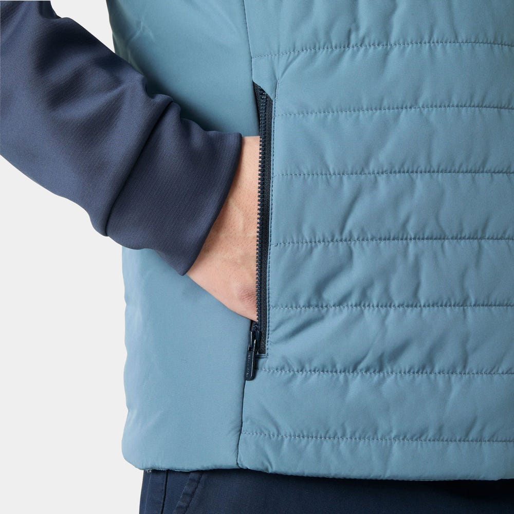 Men's Insulated Sailing Vest - White