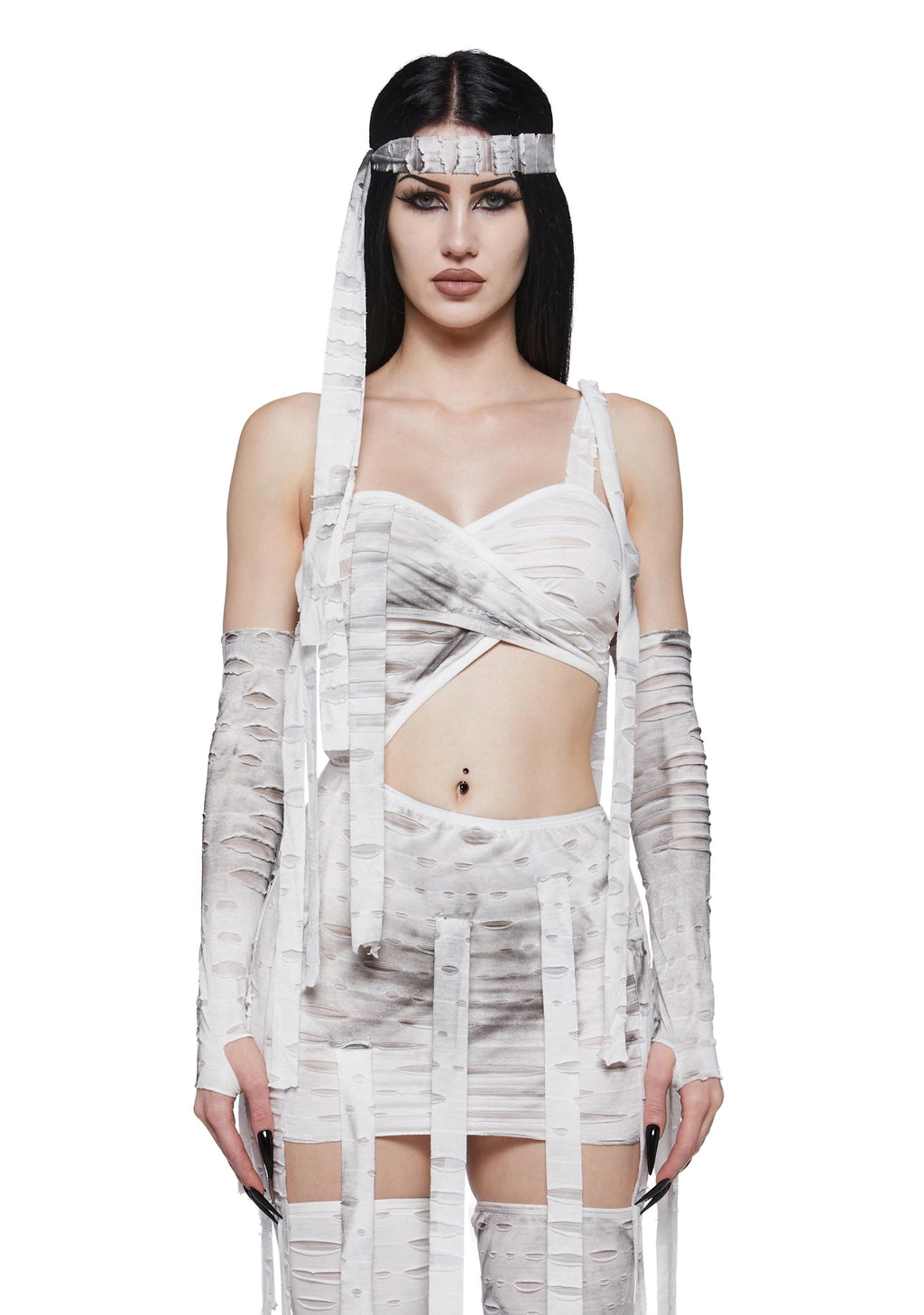 Ivory Wrapped Mummy Costume
