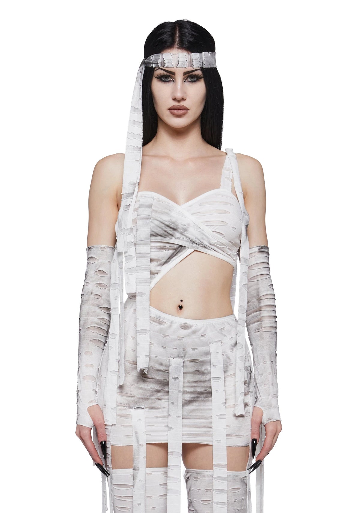 Ivory Wrapped Mummy Costume