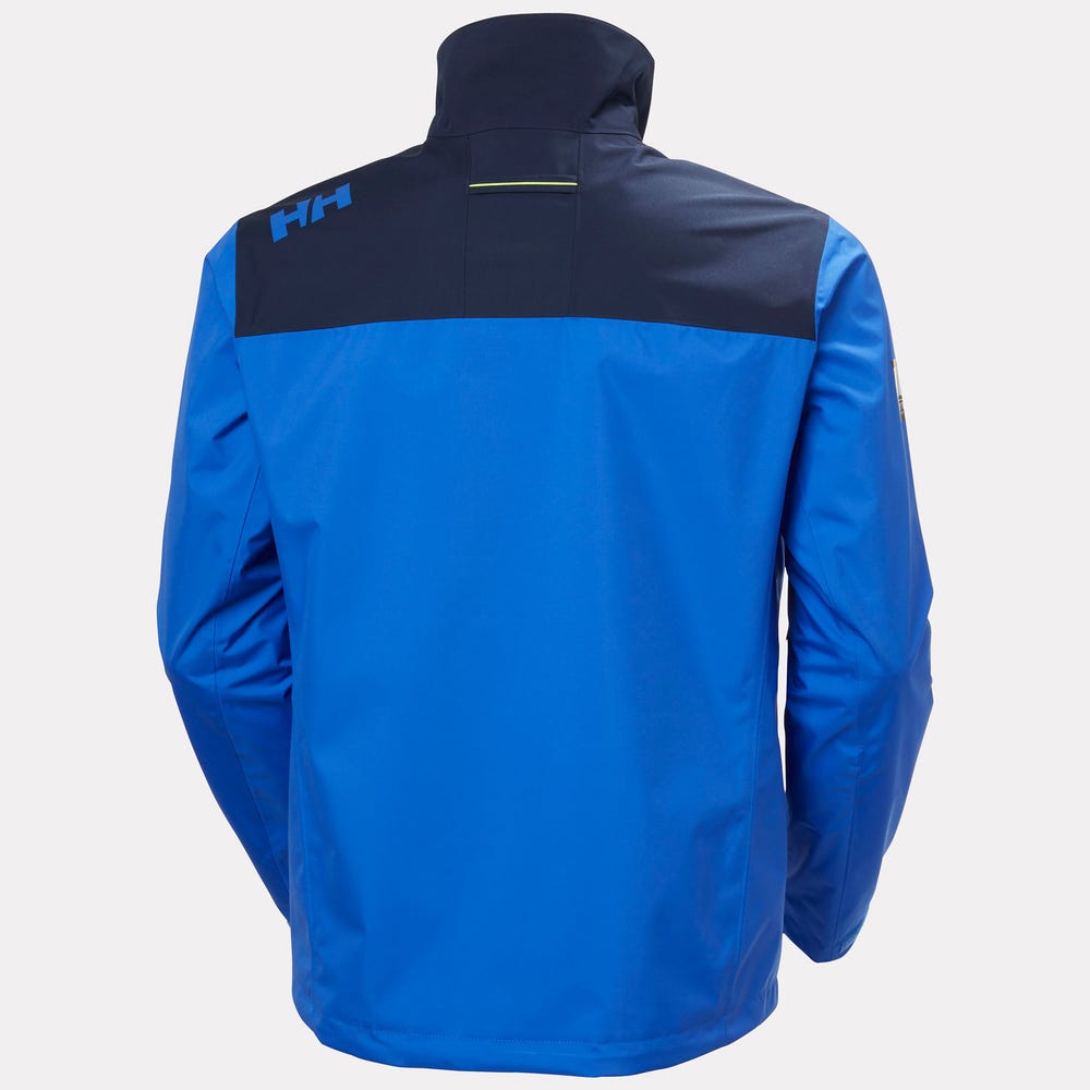 Men's Waterproof Sailing Jacket - Cobalt