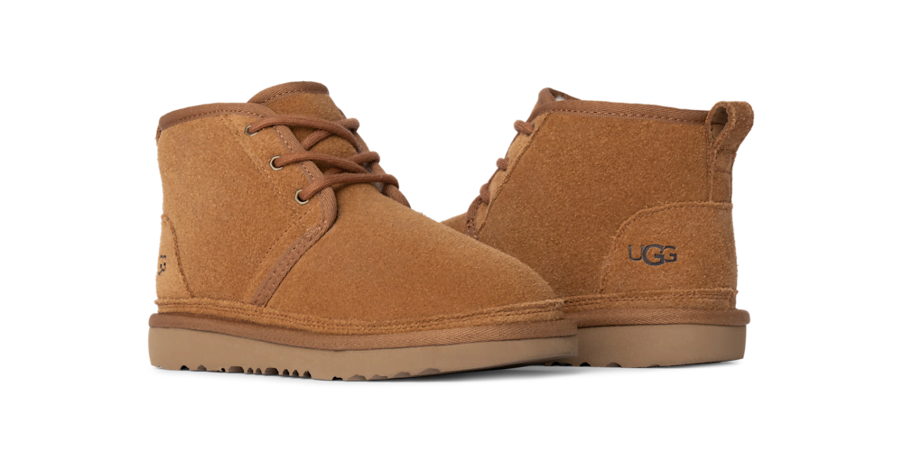 Kids' Suede Chukka Boot - Black