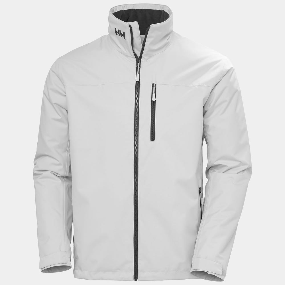 Men's Fleece-Lined Sailing Jacket - White