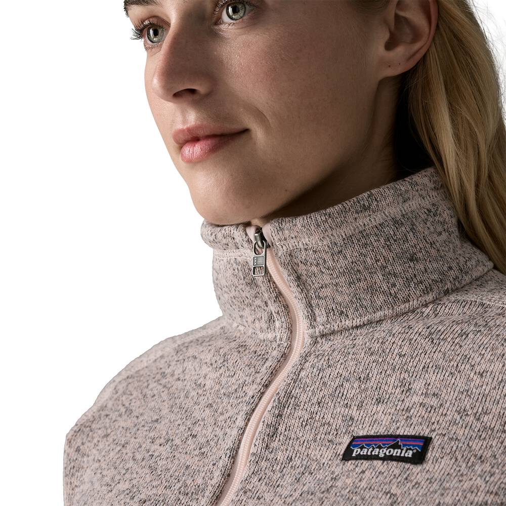 Women's Recycled Knit Fleece Jacket - Black