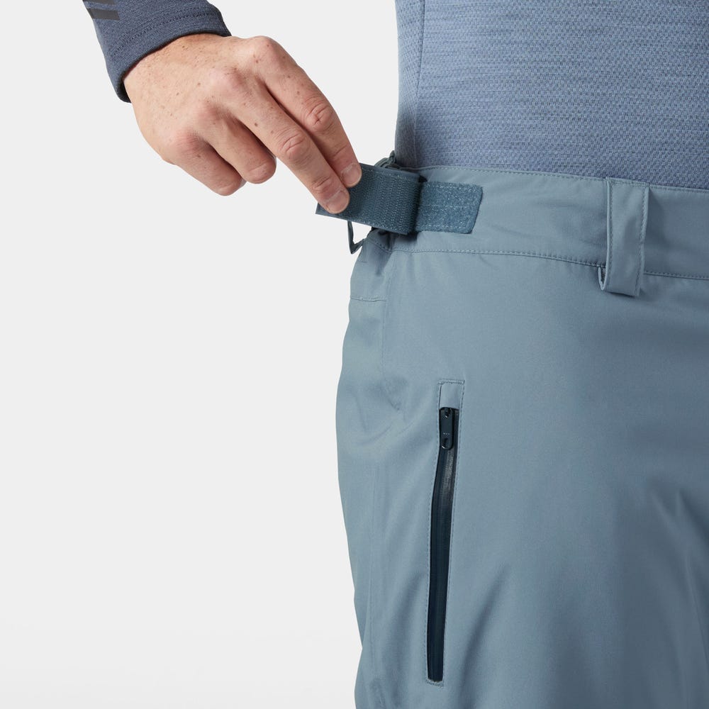 Men's Insulated Ski Pants - Gray Green