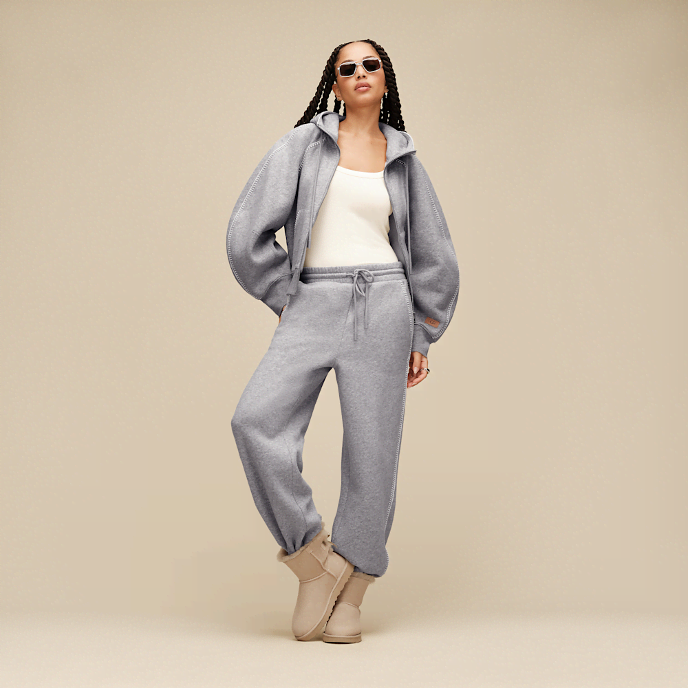 Women's Straight-Leg Sweatpants - Grey Heather