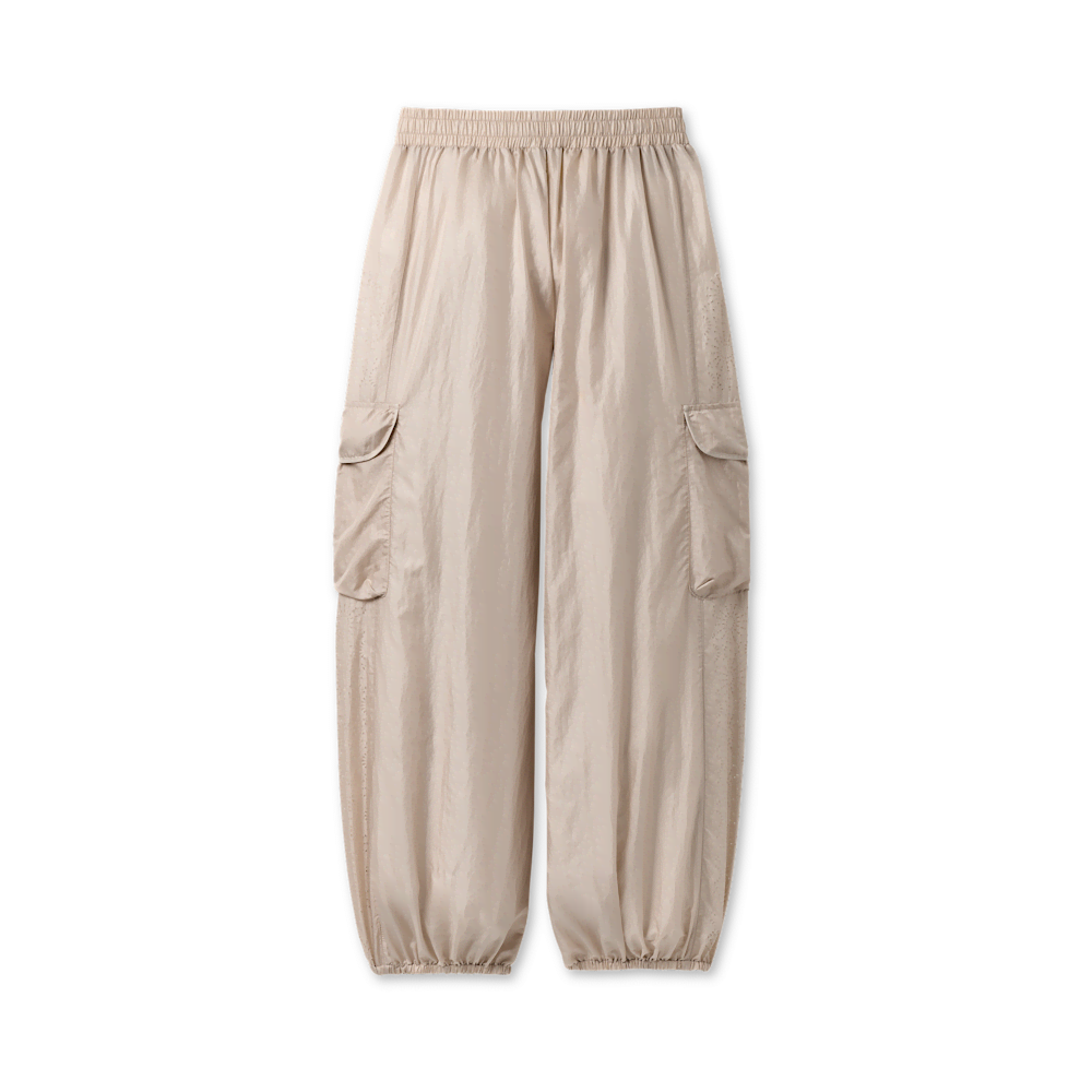 Women's Balloon Cargo Pants - Lobster