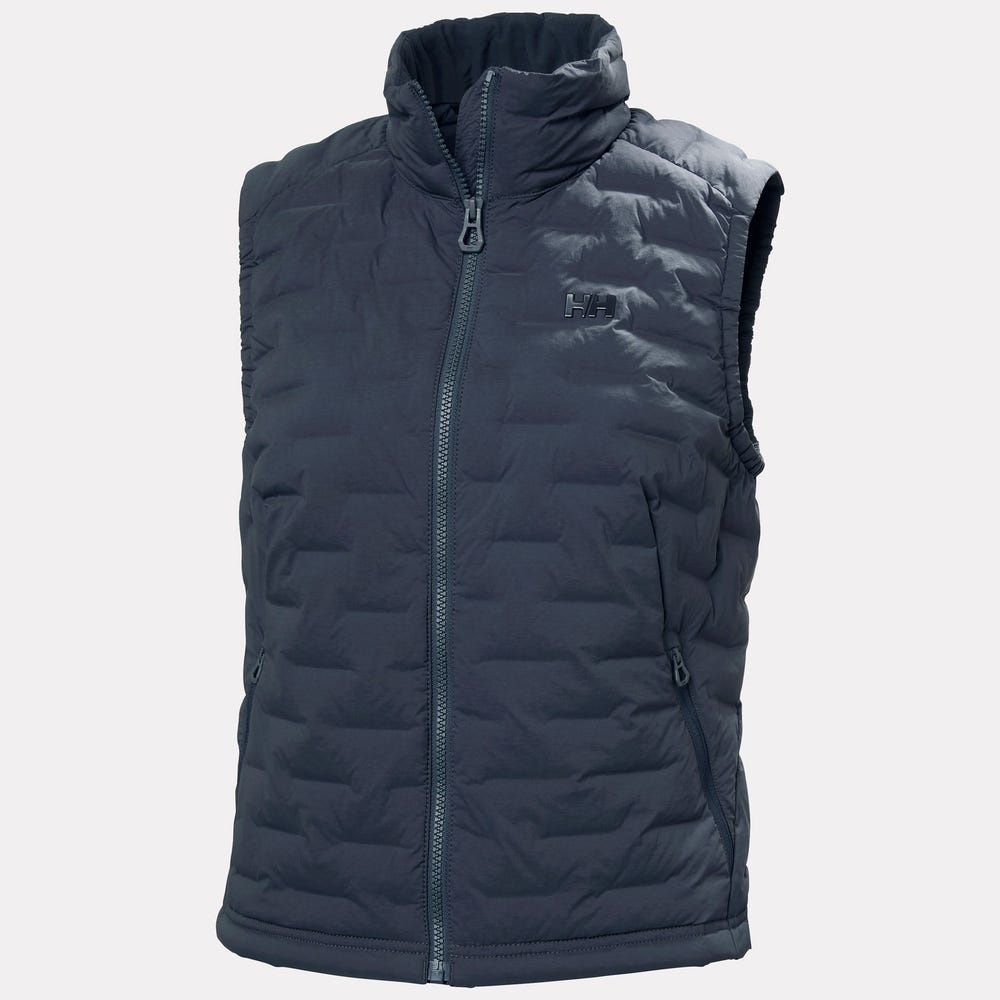 Women's Stretch Insulated Vest - Gray