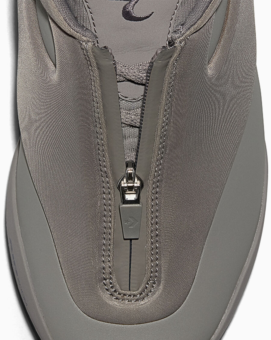Basketball Low Top Shoe - Charm Black - Ares Gray