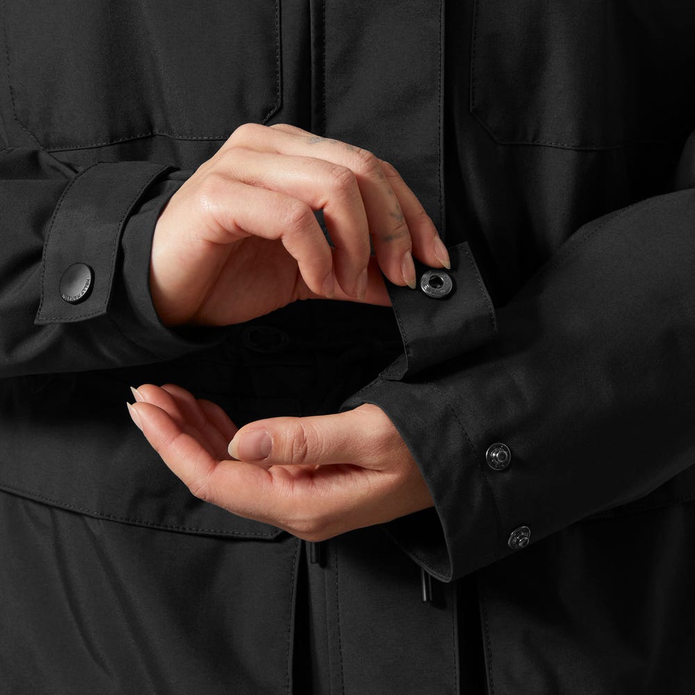 Women's Waterproof Insulated Parka - Black