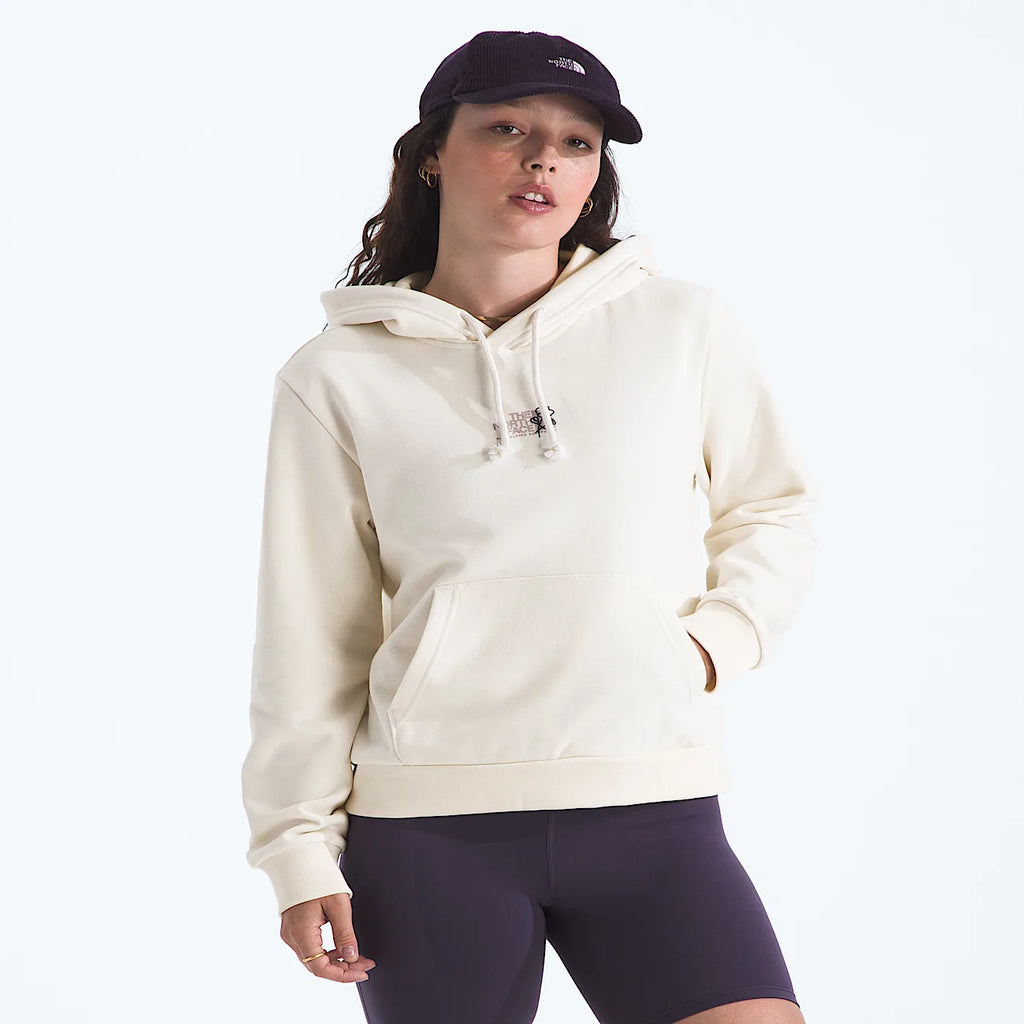 Women's Regular Pullover Hoodie - Cream