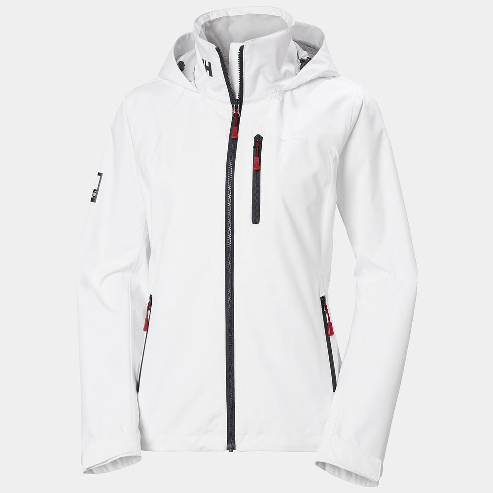 Women's Hooded Sailing Rain Jacket - Black