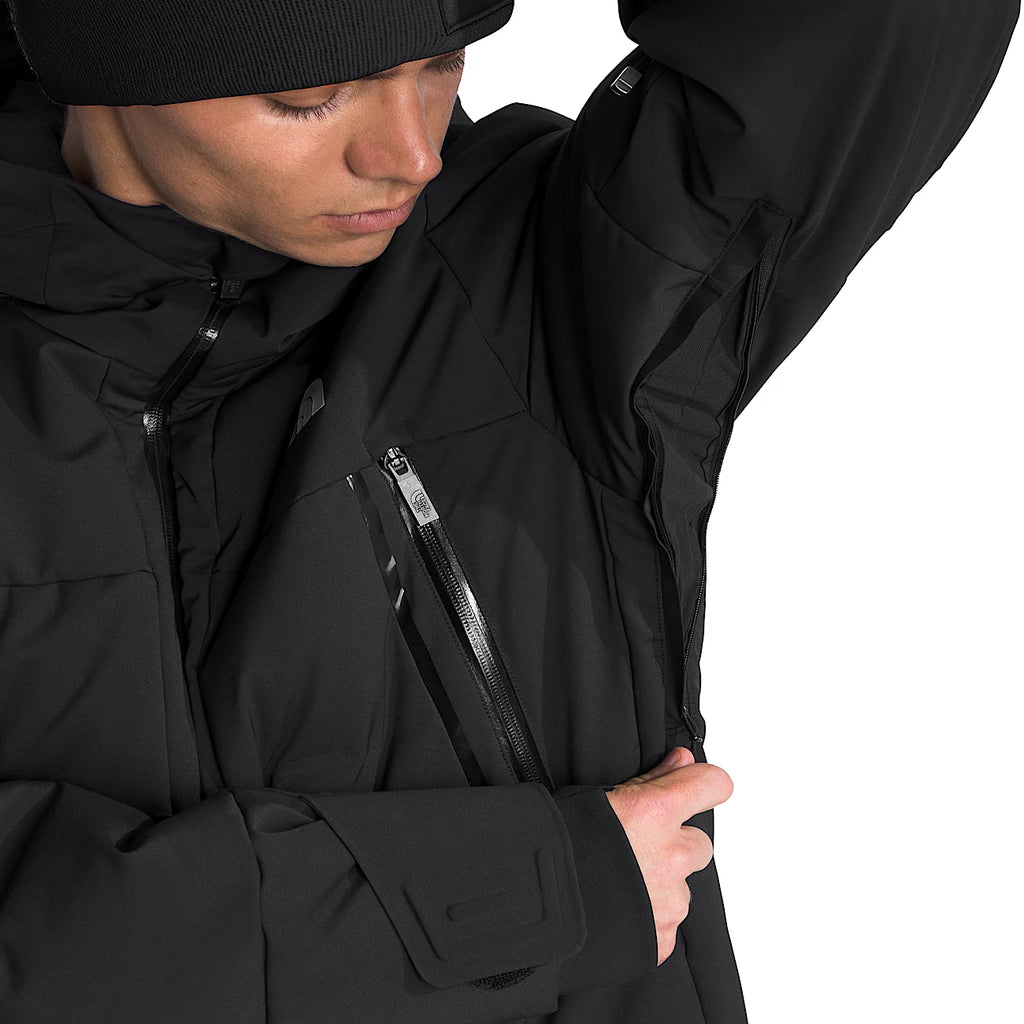 Men's Down Ski Jacket - Black
