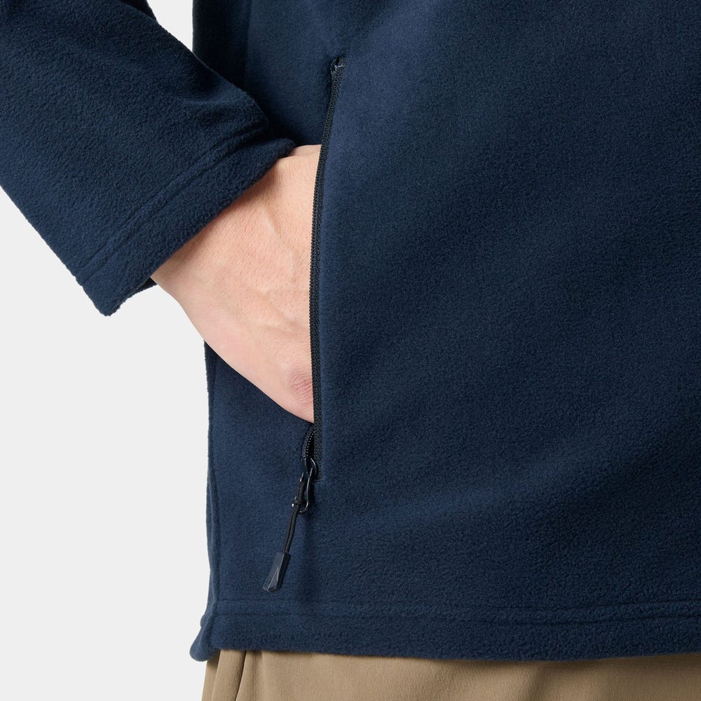 Men's Lightweight Microfleece Jacket - Green