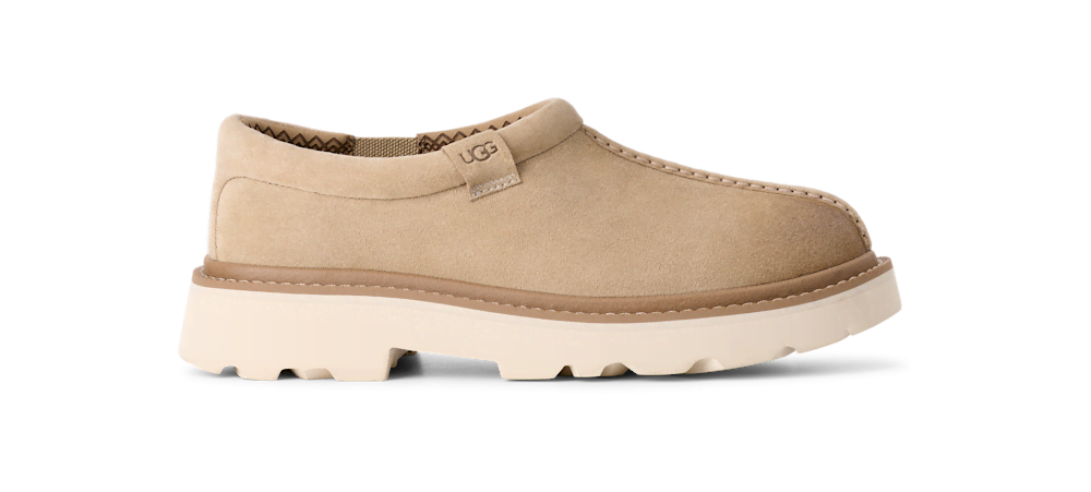 Men's Suede Lug Sole Clog - Mustard