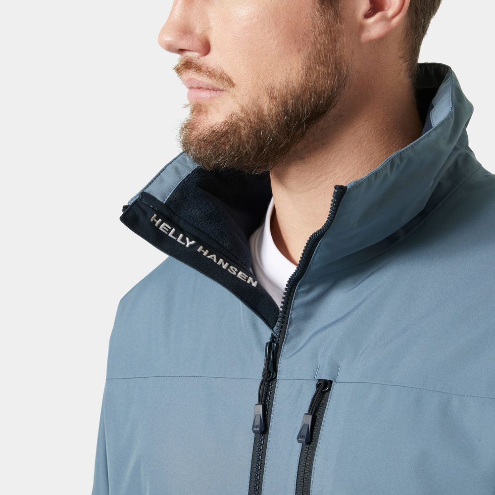 Men's Fleece-Lined Sailing Jacket - White