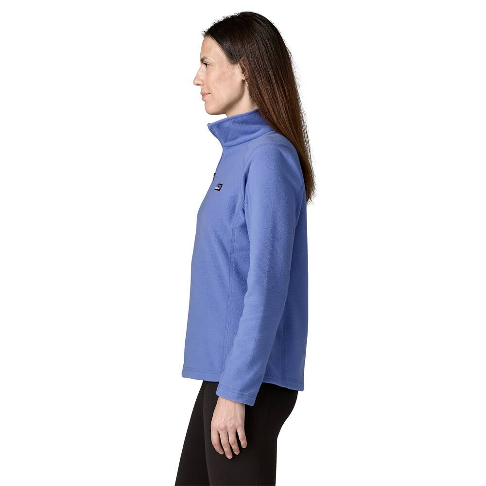 Women's Quarter-Zip Microfleece Pullover - Mango