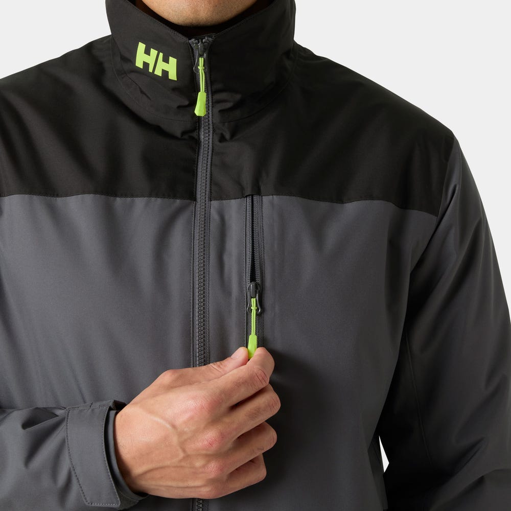 Men's Fleece-Lined Sailing Jacket - White