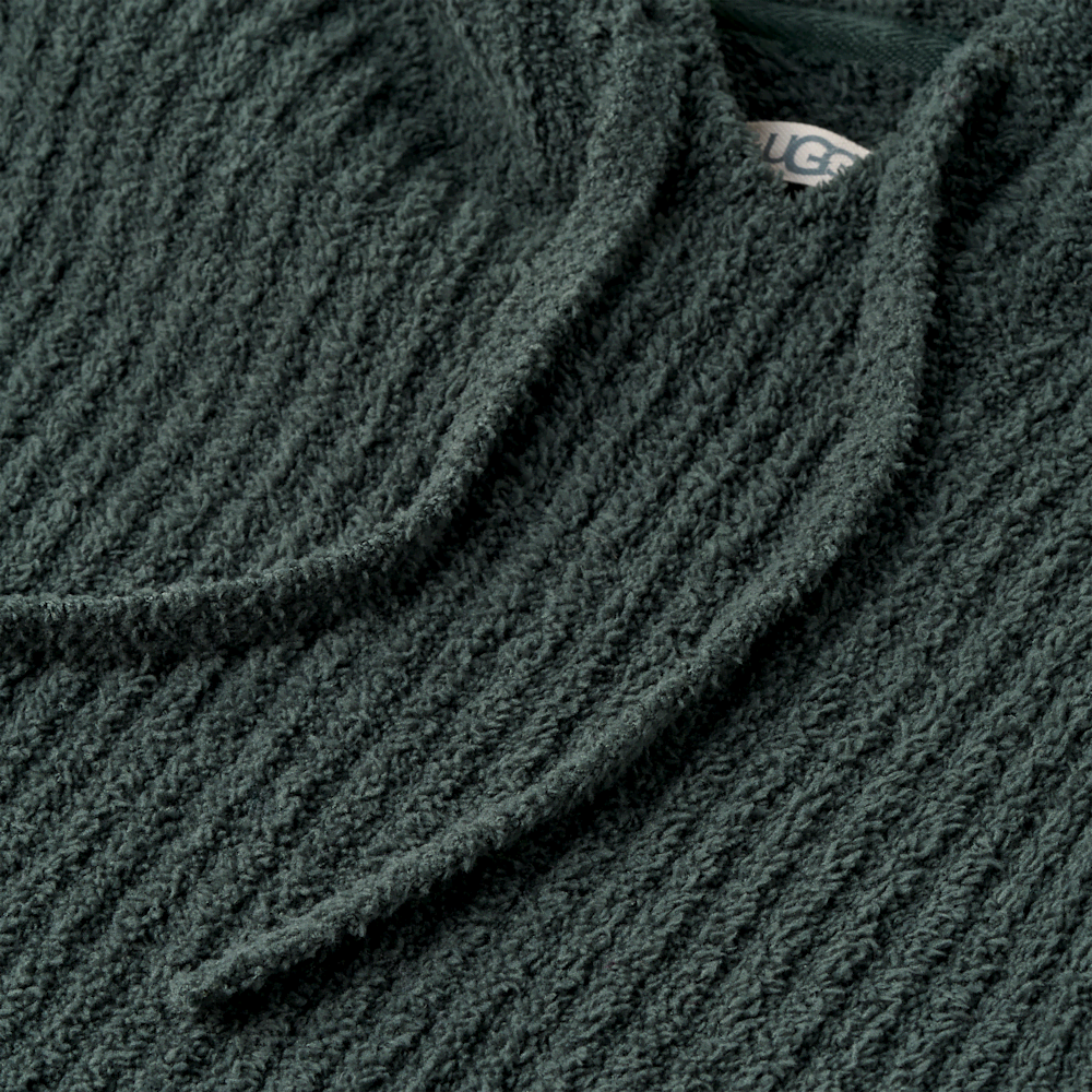 Men's Recycled Ribbed Pullover Hoodie - Oyster