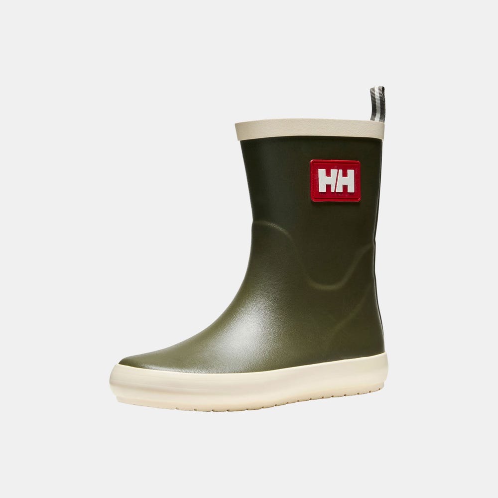 Women's Waterproof Rubber Rain Boots - Pebble