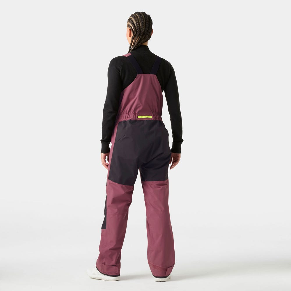 Women's Waterproof Sailing Bib Pants - Navy