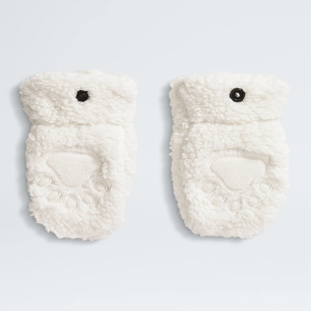 Baby Fleece Mittens - White Dune