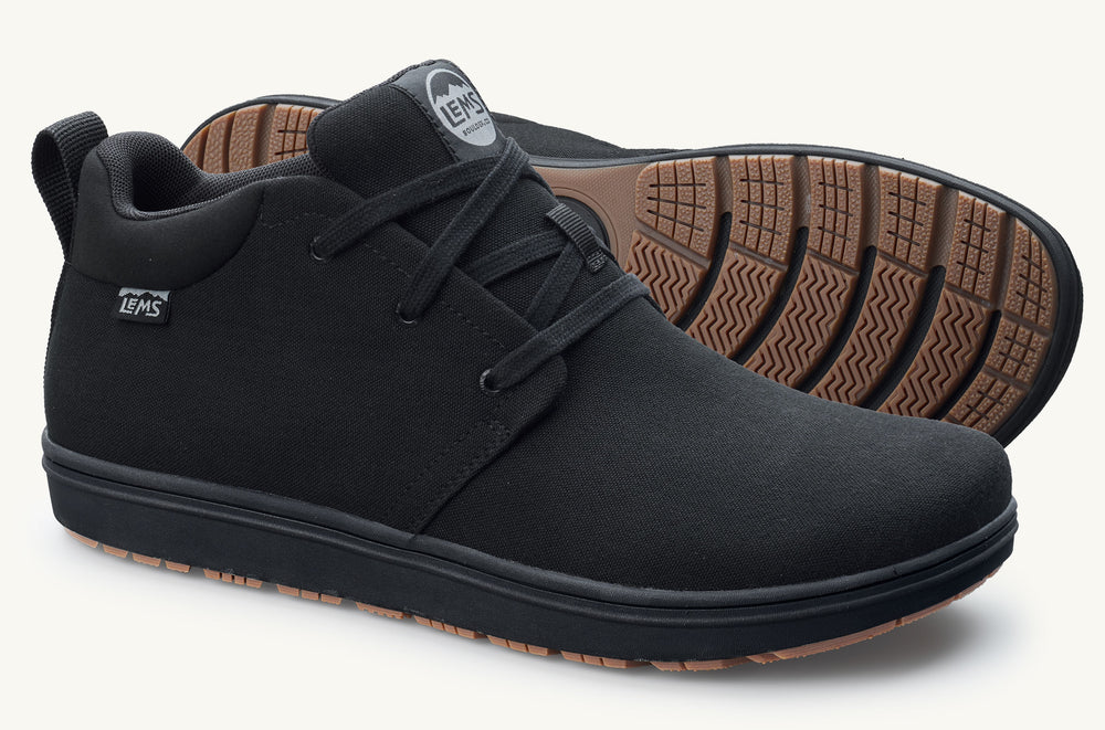 Men's Canvas Chukka Shoe - Black
