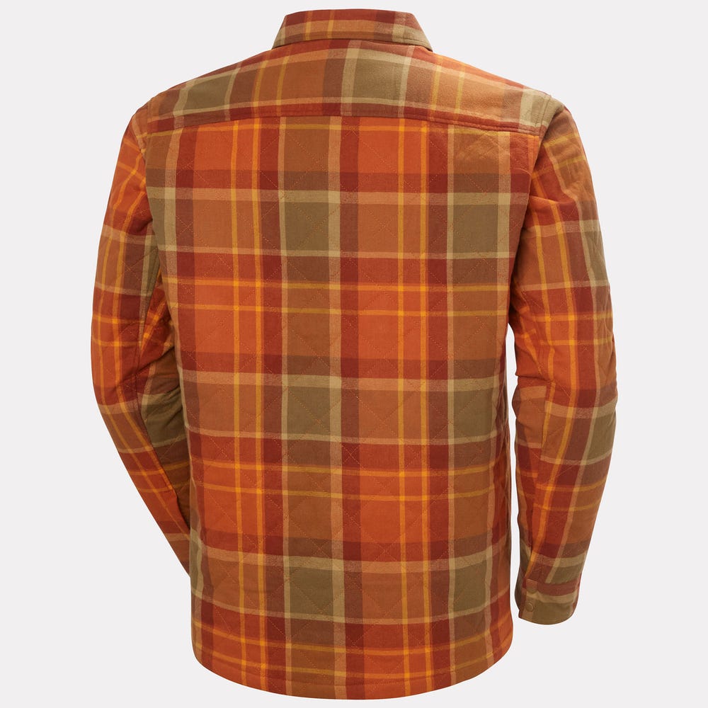 Men's Insulated Shirt Jacket - Dark Blue