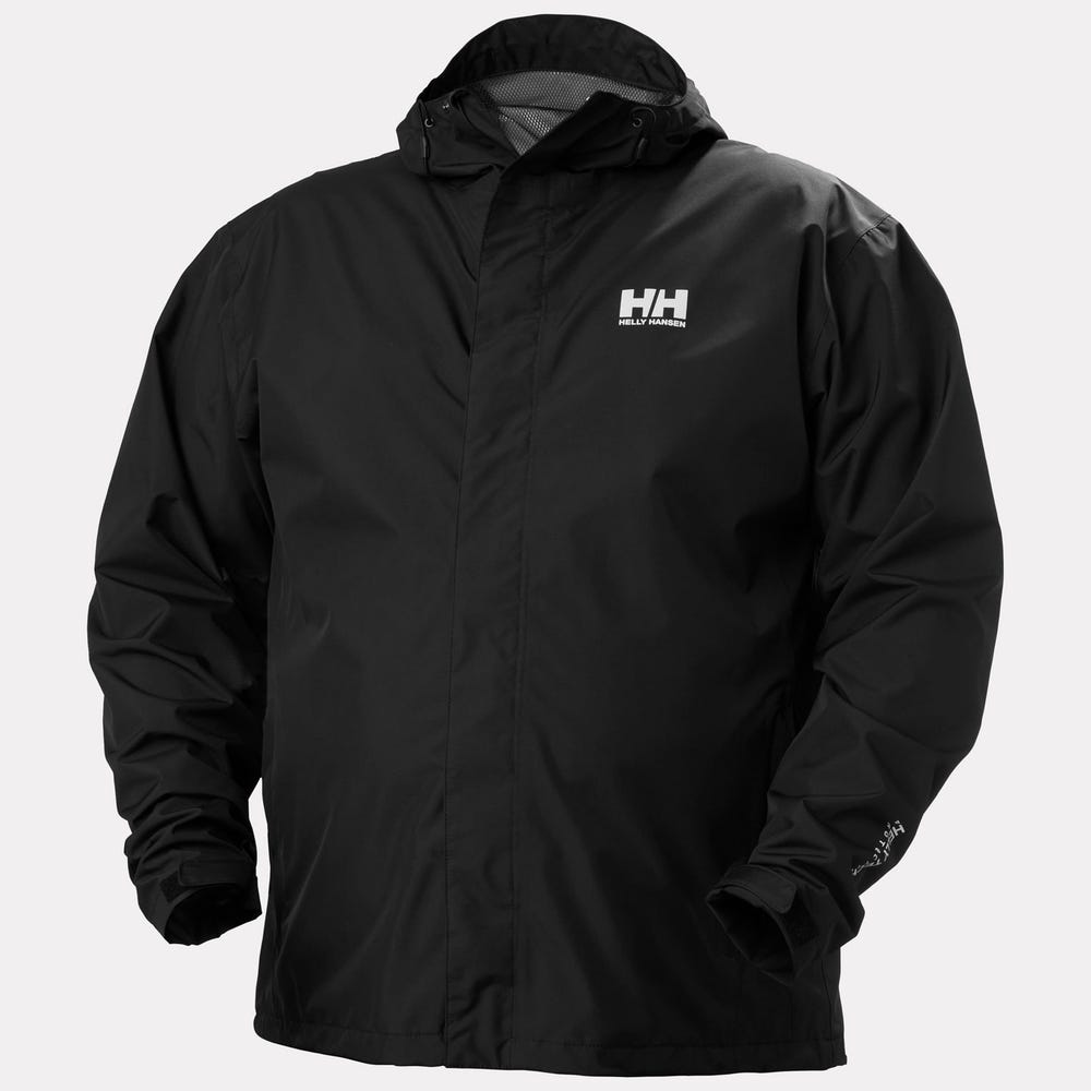 Men's Waterproof Rain Jacket - Mustard