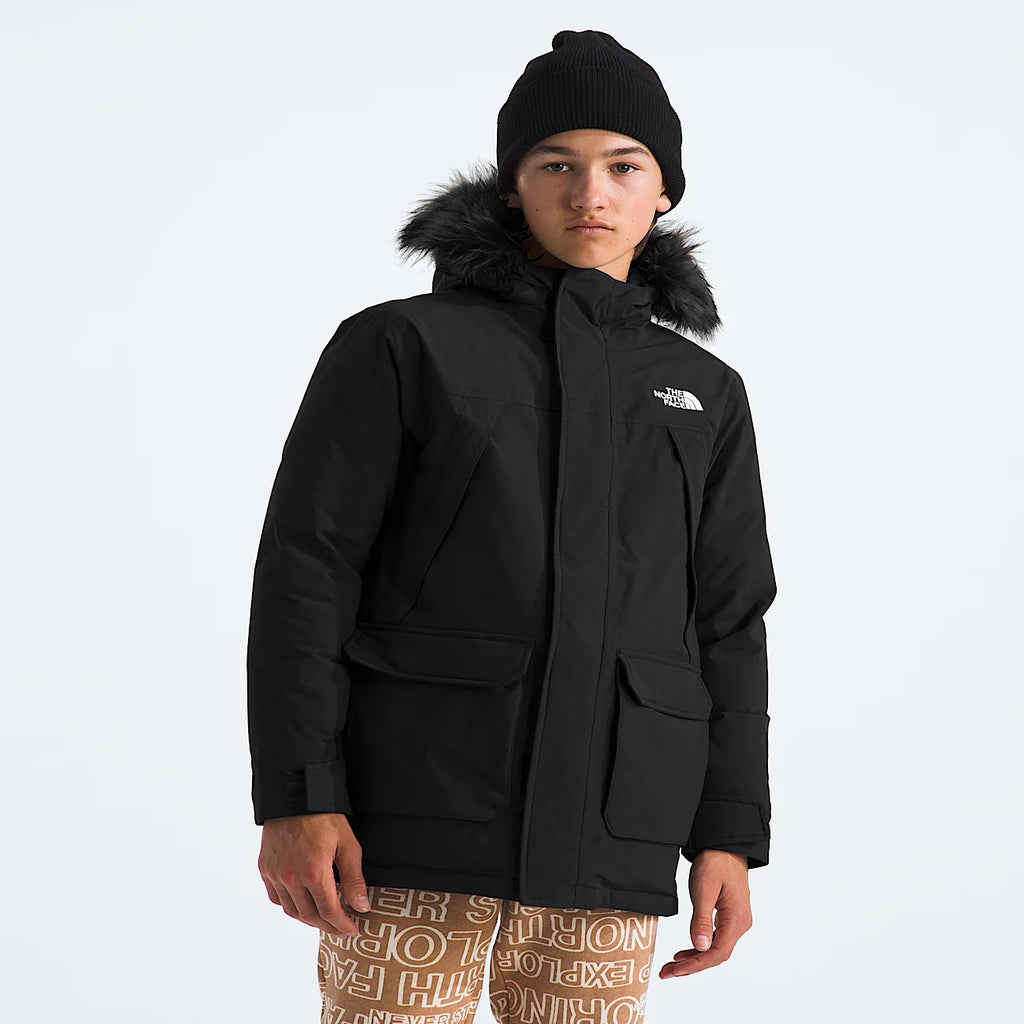 Boys' Insulated Parka - Black