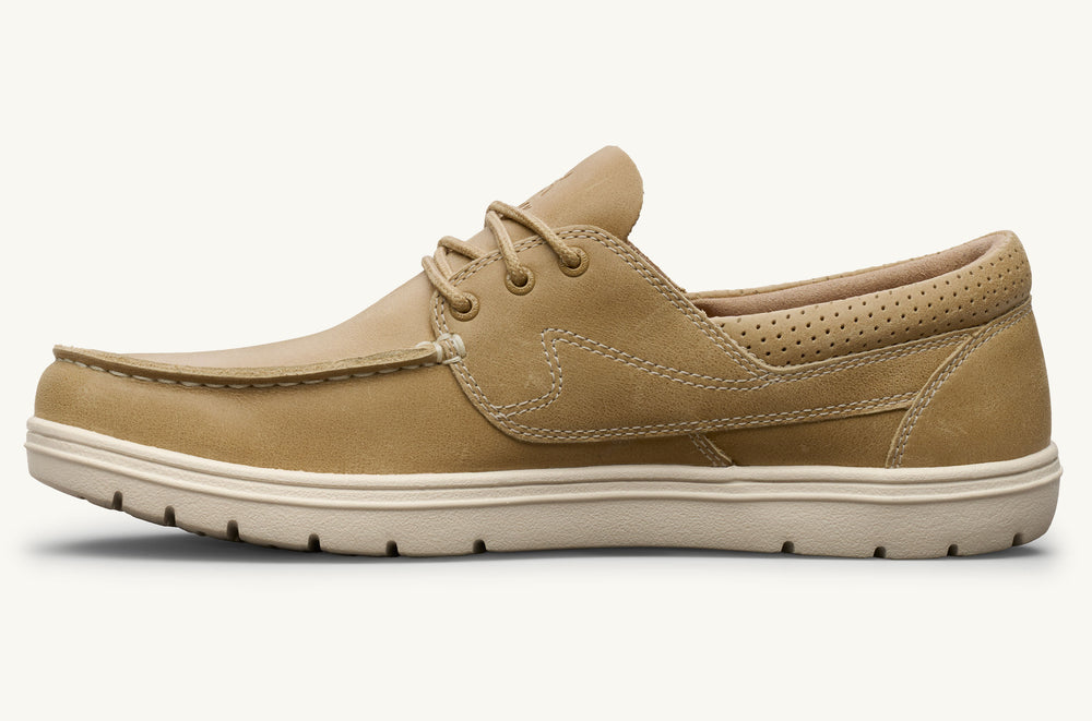 Women's Leather Boat Shoe - Cocoa
