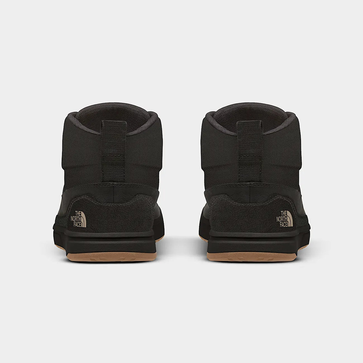 Men's Mid Waterproof Boots - Black and Khaki