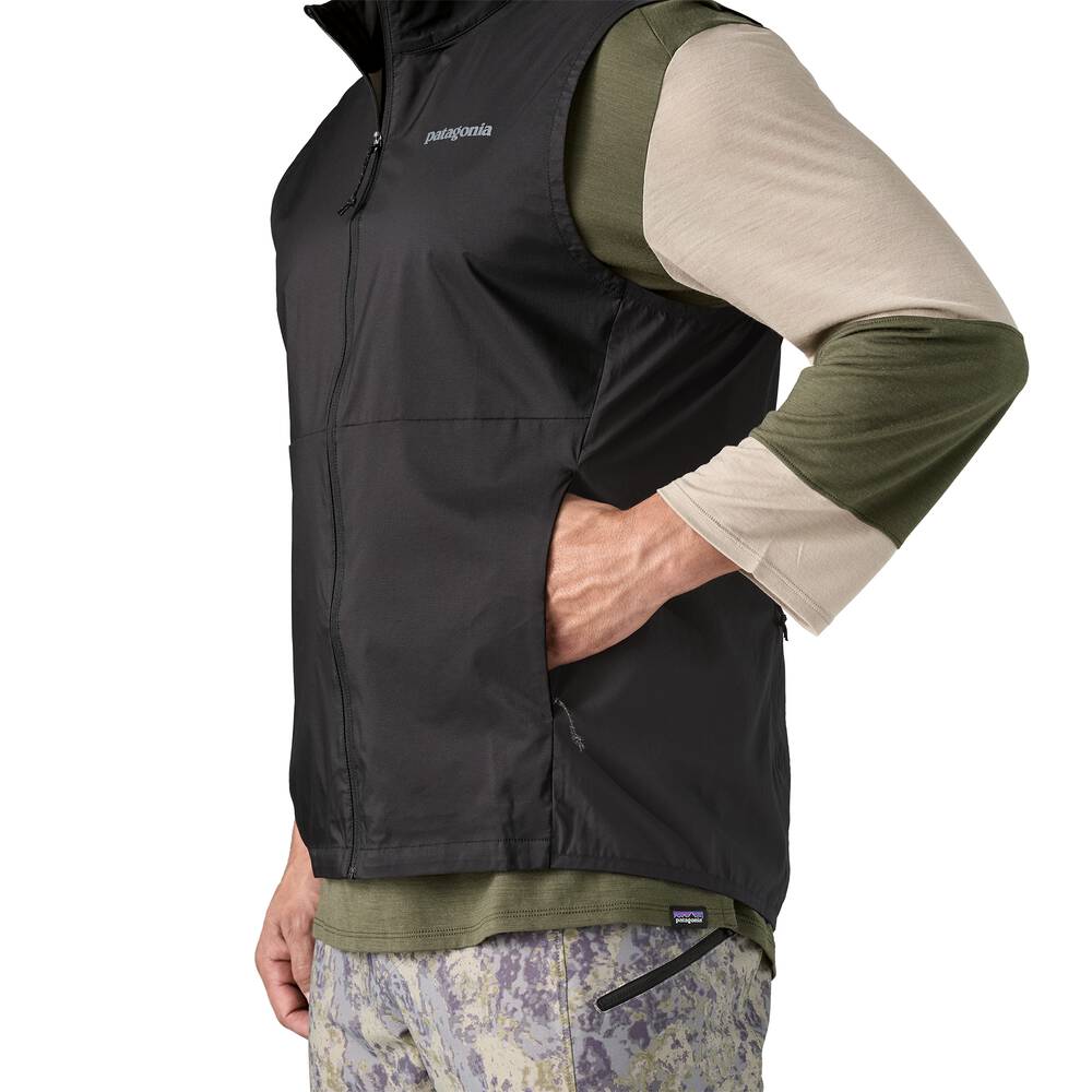 Men's Packable Windproof Cycling Vest - Blue