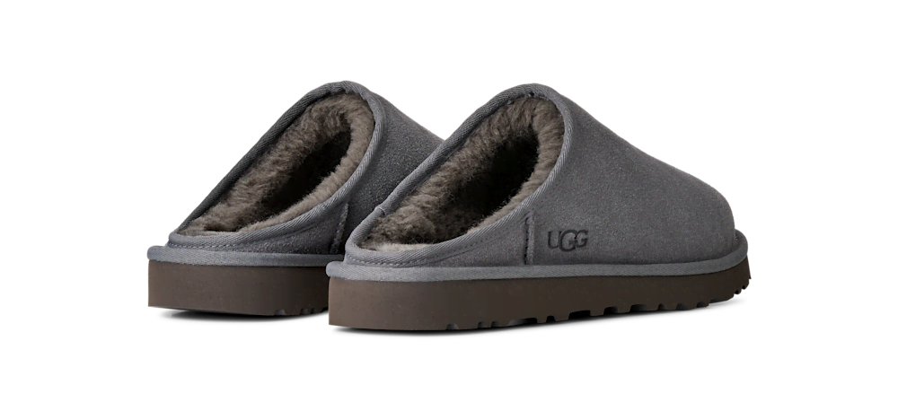 Men's Suede Slip-On Slipper - Blue