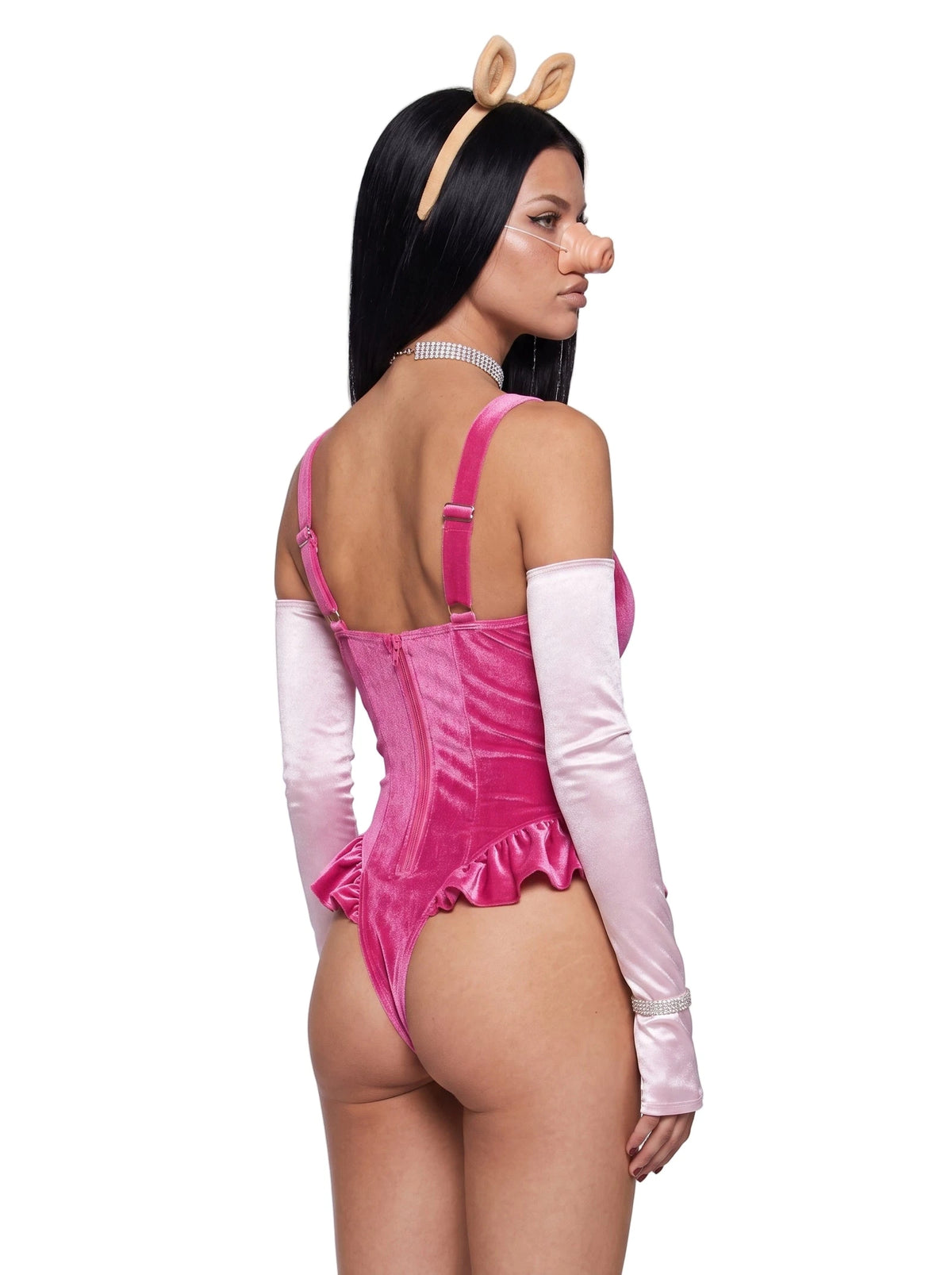 Pink Puppet Character Costume