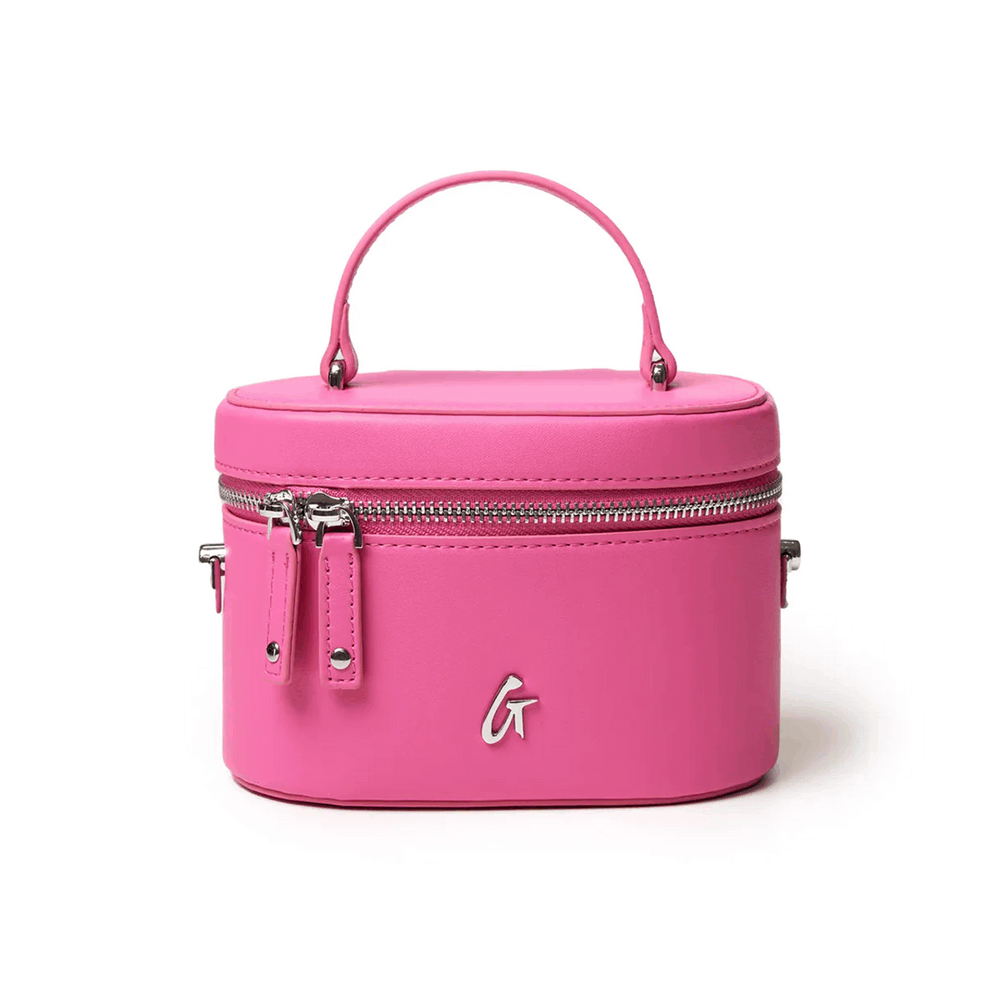 Mini Vanity Case Crossbody - Hot Pink