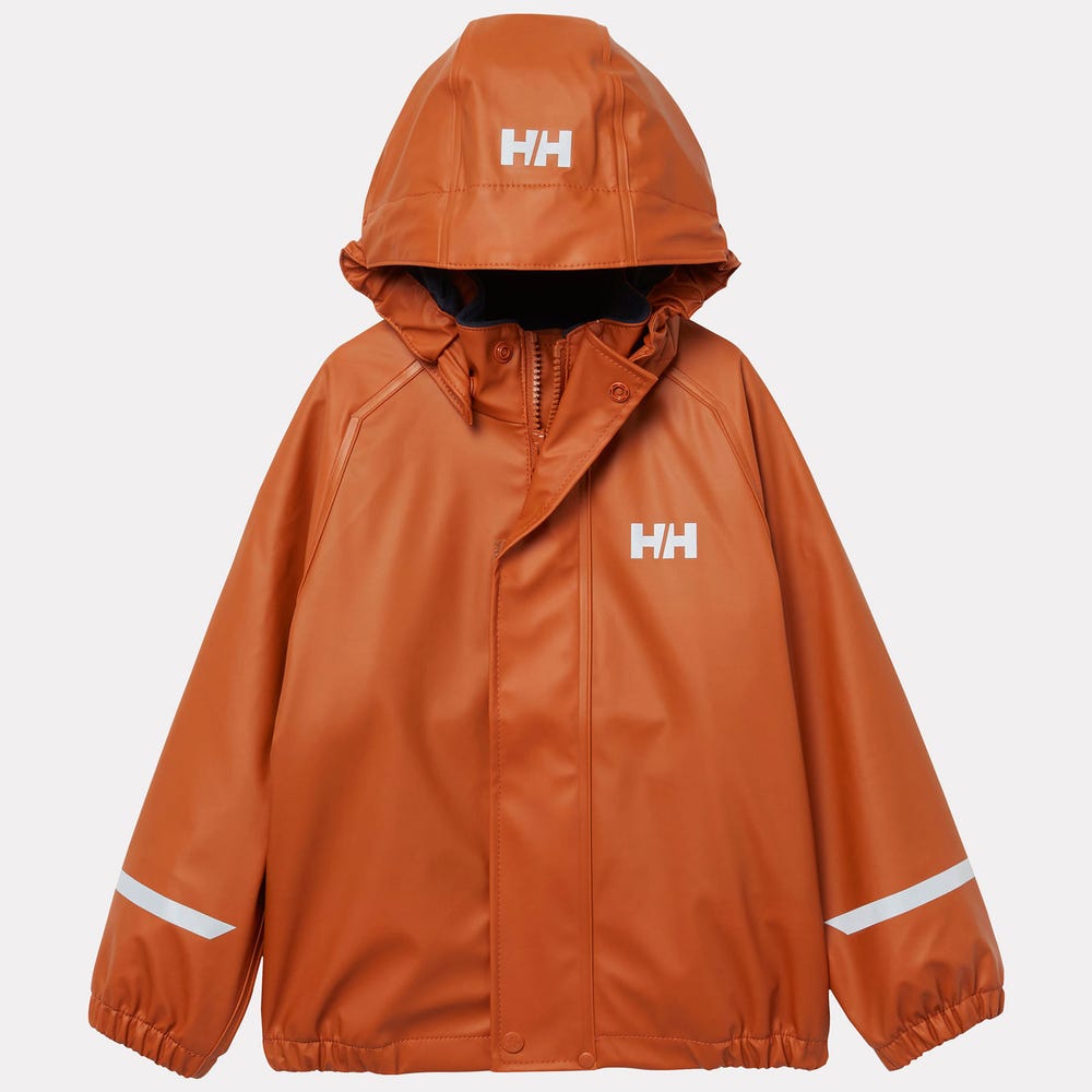 Kids' Fleece-Lined Rain Set - Cranberry