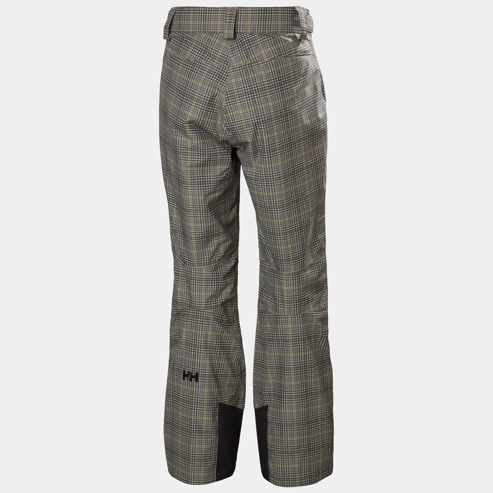 Men's Insulated Ski Pants - Gray Green
