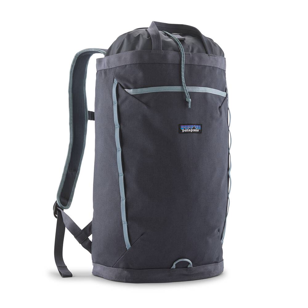 24L Organic Cotton Canvas Backpack - Blue