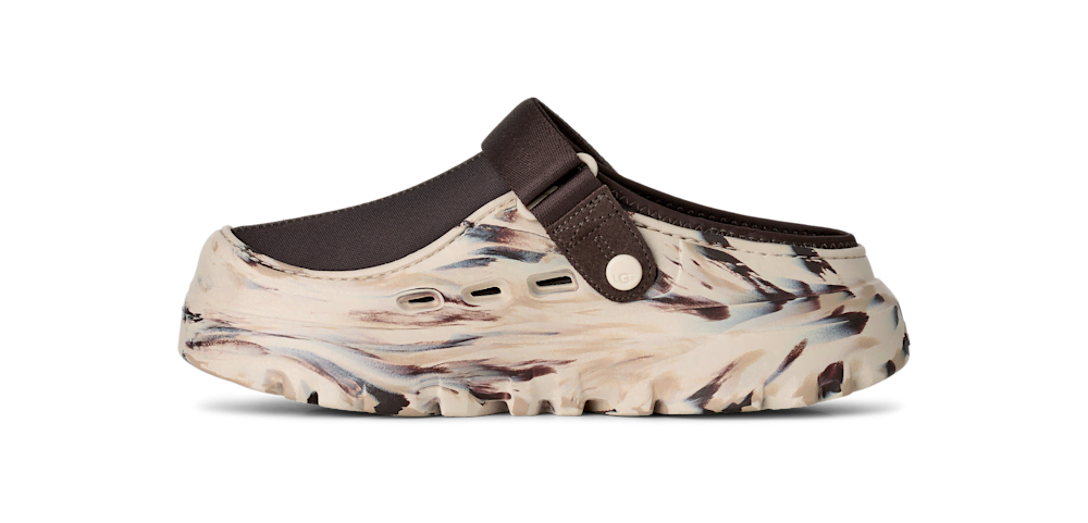 Men's Marbled Mesh Slip-On Clog
