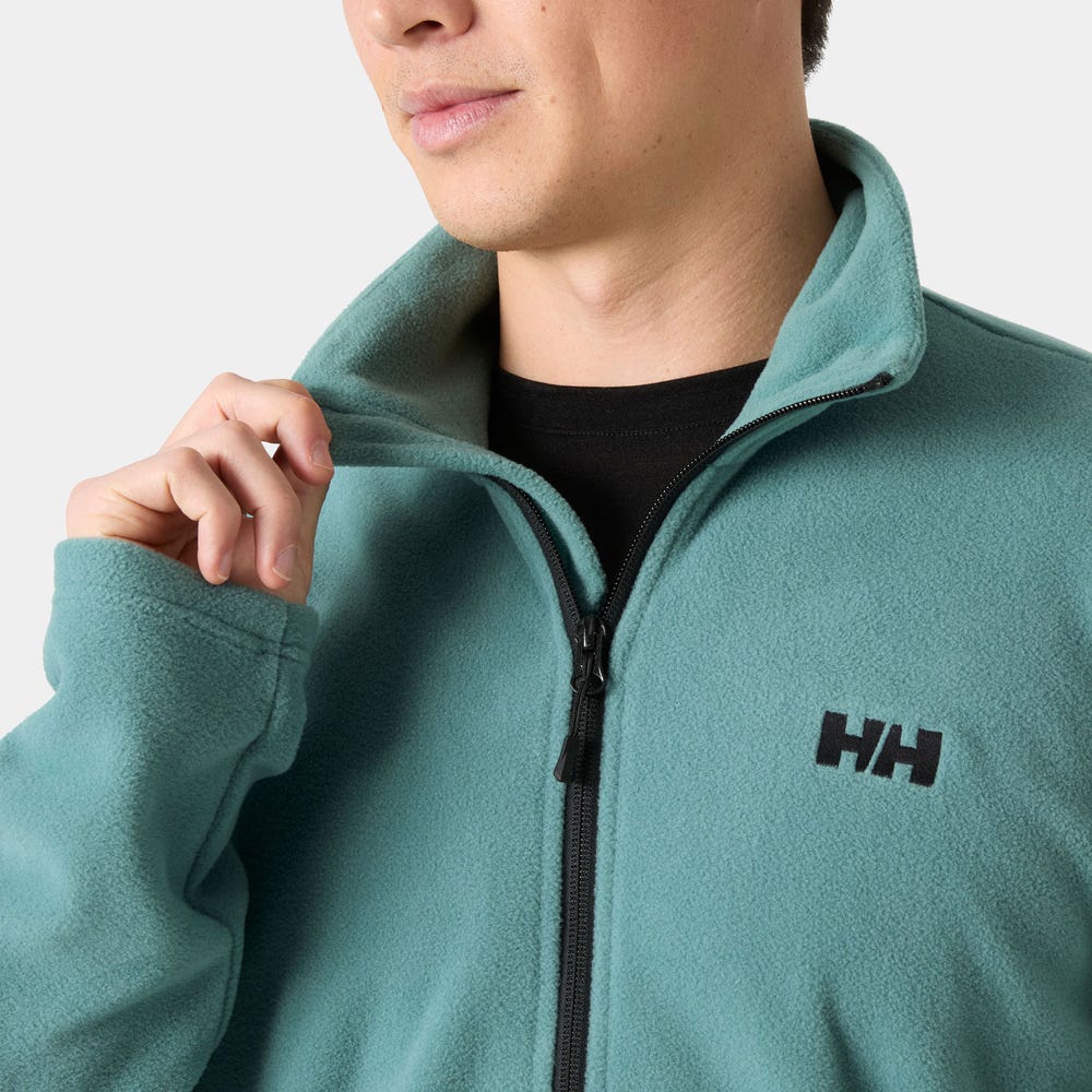Men's Lightweight Microfleece Jacket - Green