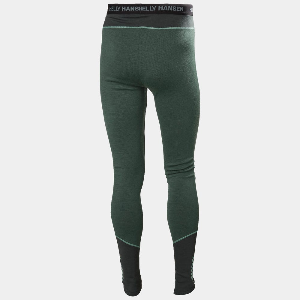 Men's Merino Wool Base Layer Pants - Blue