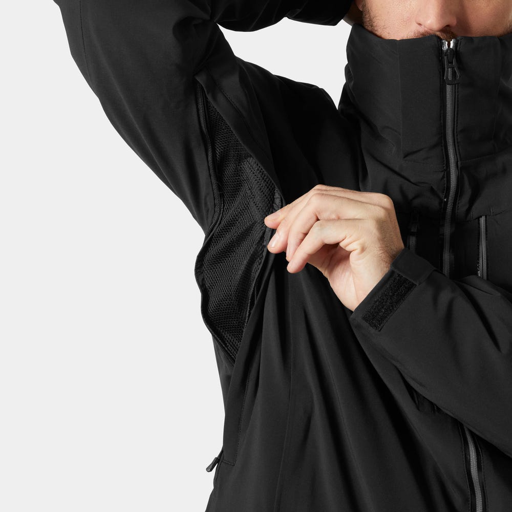 Men's Insulated Ski Jacket - Dark Blue